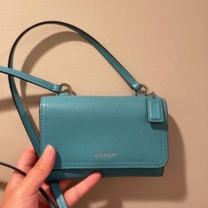 Coach Leather crossbody WOC